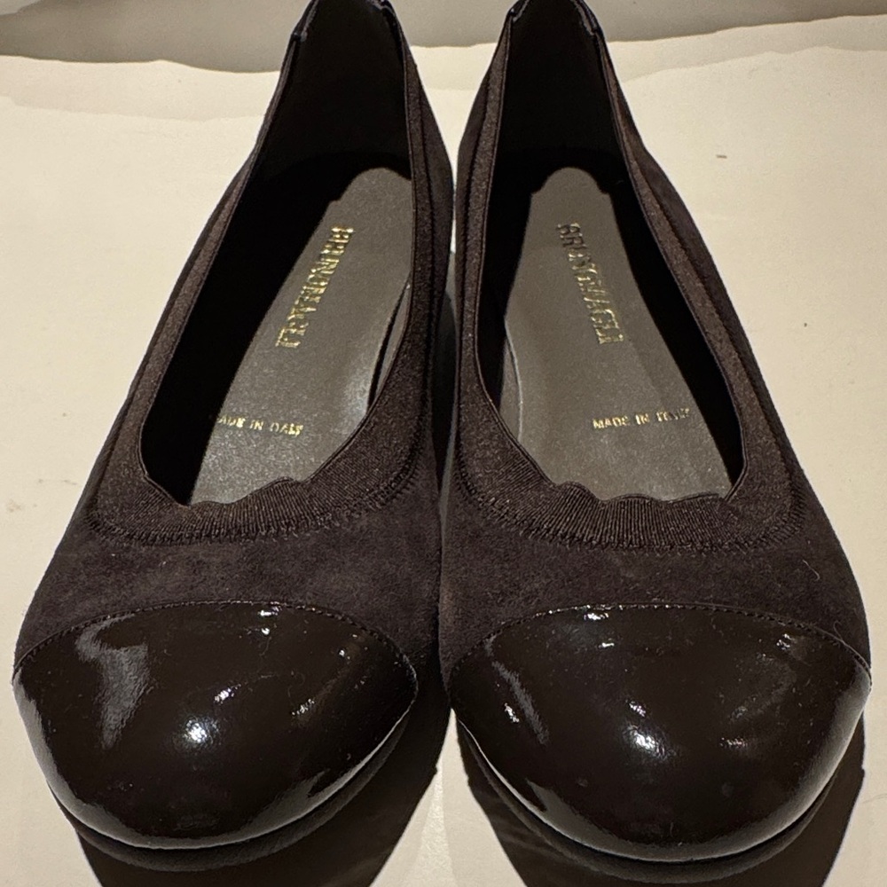 Bruno Magli Dark Brown Women's Flats